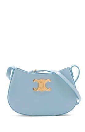 【CELINE】正規品☆かわいい☆水色ショルダー CROSSBODY BAGS SummerSALE開催! 8/9～8/18 10時迄!】CELINE セリーヌ ロゴ